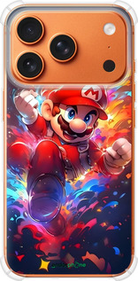 Силикон с усиленными углами чехол Супер Марио для Apple iPhone 17 PRO MAX - 6342sp-4029 изображение 