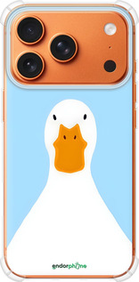 Силикон с усиленными углами чехол Гусь для Apple iPhone 17 PRO MAX - 6350sp-4029 изображение 