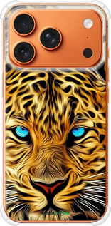 Силикон с усиленными углами чехол Леопард для Apple iPhone 17 PRO MAX - 6611sp-4029 изображение 