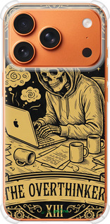 Силикон с усиленными углами чехол The Overthinker для Apple iPhone 17 PRO MAX - 6774sp-4029 изображение 