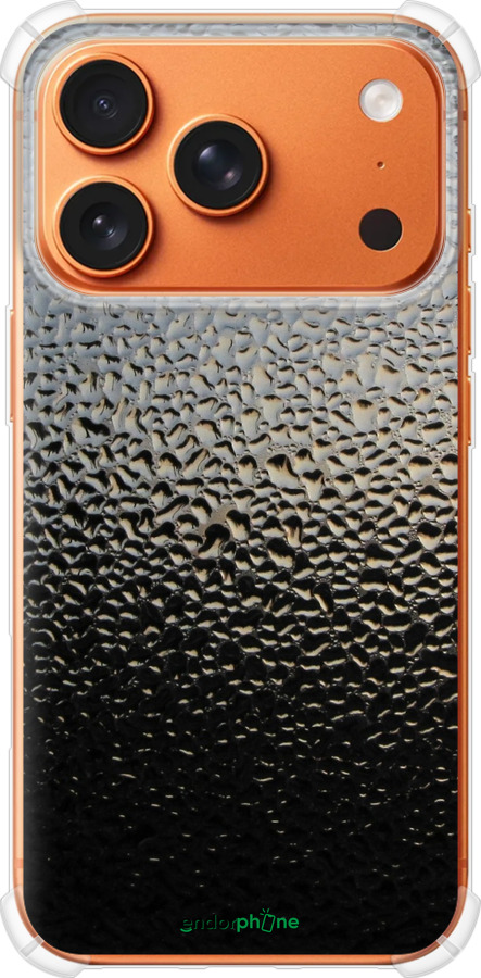 Силикон с усиленными углами чехол Мокрое стекло для Apple iPhone 17 PRO MAX - 245sp-4029 изображение 