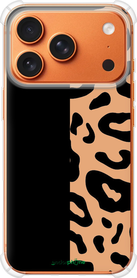Силикон с усиленными углами чехол Пятна леопарда для Apple iPhone 17 PRO MAX - 4269sp-4029 изображение 