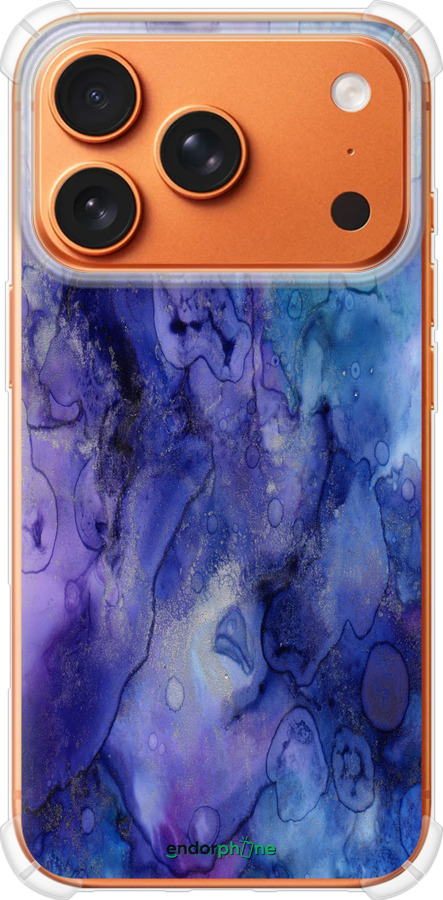 Силикон с усиленными углами чехол Мрамор 7 для Apple iPhone 17 PRO MAX - 4802sp-4029 изображение 