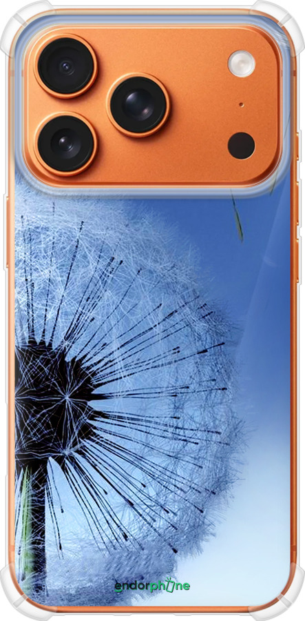 Силикон с усиленными углами чехол Одуванчик для Apple iPhone 17 PRO MAX - 6005sp-4029 изображение 