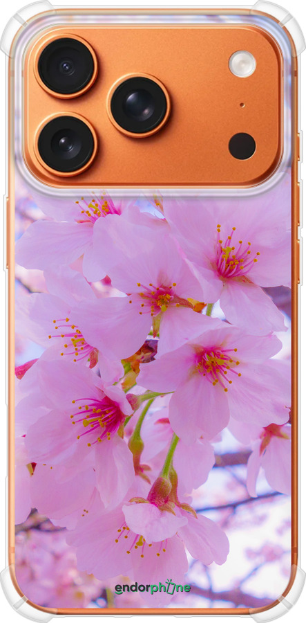 Силикон с усиленными углами чехол Сакура для Apple iPhone 17 PRO MAX - 6029sp-4029 изображение 