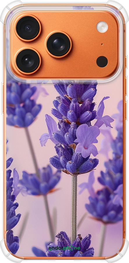 Силикон с усиленными углами чехол Лаванда для Apple iPhone 17 PRO MAX - 6037sp-4029 изображение 