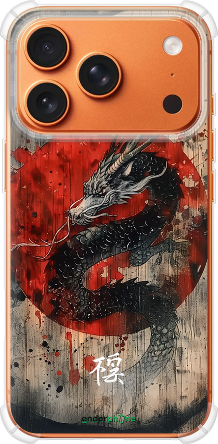 Силикон с усиленными углами чехол Восточный дух для Apple iPhone 17 PRO MAX - 6100sp-4029 изображение 