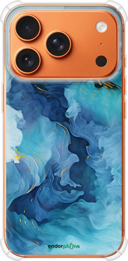 Силикон с усиленными углами чехол Акварель для Apple iPhone 17 PRO MAX - 6320sp-4029 изображение 