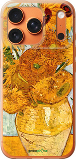 Силиконовый чехол Винсент Ван Гог. Подсолнухи для Apple iPhone 17 PRO MAX - 162u-4029 изображение 