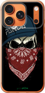 Силиконовый чехол Череп в кепке для Apple iPhone 17 PRO MAX - 4127u-4029 изображение 