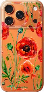 Силиконовый чехол Нарисованные маки для Apple iPhone 17 PRO MAX - 4278u-4029 изображение 