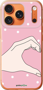 Силиконовый чехол Половинка сердца для Apple iPhone 17 PRO MAX - 4340u-4029 изображение 