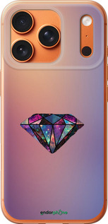 Силиконовый чехол Диамант для Apple iPhone 17 PRO MAX - 4352u-4029 изображение 