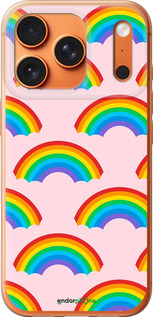 Силиконовый чехол Rainbows для Apple iPhone 17 PRO MAX - 4478u-4029 изображение 