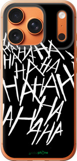 Силиконовый чехол joker hahaha для Apple iPhone 17 PRO MAX - 4509u-4029 изображение 