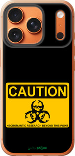 Силиконовый чехол biohazard 36 для Apple iPhone 17 PRO MAX - 4854u-4029 изображение 