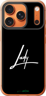 Силіконовий чехол Lady 2 для Apple iPhone 17 PRO MAX - 4867u-4029 изображение 