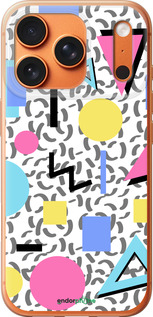 Силиконовый чехол Color shapes для Apple iPhone 17 PRO MAX - 4893u-4029 изображение 