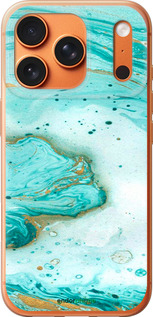 Силиконовый чехол Мраморный для Apple iPhone 17 PRO MAX - 4895u-4029 изображение 