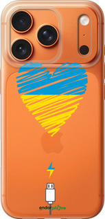 Силиконовый чехол Подзарядка сердца v2 для Apple iPhone 17 PRO MAX - 5295u-4029 изображение 