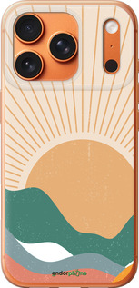 Силиконовый чехол Горы и солнце v2 для Apple iPhone 17 PRO MAX - 5488u-4029 изображение 