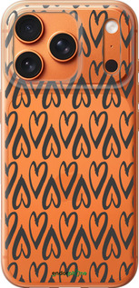 Силиконовый чехол Сердца v2 для Apple iPhone 17 PRO MAX - 5497u-4029 изображение 