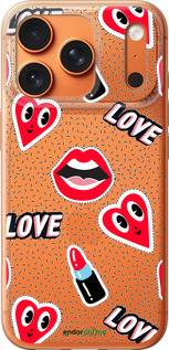 Силиконовый чехол Стикеры v3 для Apple iPhone 17 PRO MAX - 5502u-4029 изображение 