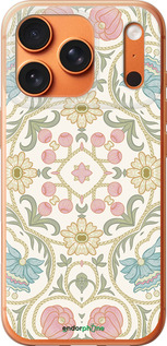 Силиконовый чехол Цветочный орнамент v2 для Apple iPhone 17 PRO MAX - 5513u-4029 изображение 