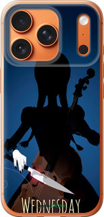 Силиконовый чехол Wednesday для Apple iPhone 17 PRO MAX - 5515u-4029 изображение 