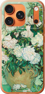 Силиконовый чехол Винсент Ван Гог. Ваза с розами для Apple iPhone 17 PRO MAX - 5543u-4029 изображение 