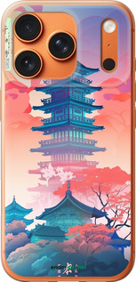 Силиконовый чехол Япония монастырь для Apple iPhone 17 PRO MAX - 5590u-4029 изображение 