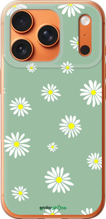 Силиконовый чехол Ромашки v4 для Apple iPhone 17 PRO MAX - 5603u-4029 изображение 