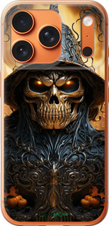 Силиконовый чехол Череп 2 для Apple iPhone 17 PRO MAX - 5652u-4029 изображение 