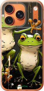 Силиконовый чехол Жабки 2 для Apple iPhone 17 PRO MAX - 5657u-4029 изображение 