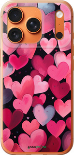 Силиконовый чехол 'Сердечки 4' для iPhone 17 PRO MAX изображение 4