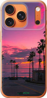 Силиконовый чехол Пальмы для Apple iPhone 17 PRO MAX - 5873u-4029 изображение 