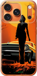 Силиконовый чехол Чехол для телефона Девушка возле автомобиля для Apple iPhone 17 PRO MAX - 5946u-4029 изображение 