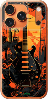 Силиконовый чехол Гитара для Apple iPhone 17 PRO MAX - 5957u-4029 изображение 