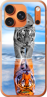 Силиконовый чехол Тигр для Apple iPhone 17 PRO MAX - 6016u-4029 изображение 