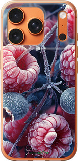 Силиконовый чехол Морозные ягоды для Apple iPhone 17 PRO MAX - 6033u-4029 изображение 