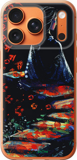 Силиконовый чехол Мечтательная девушка для Apple iPhone 17 PRO MAX - 6042u-4029 изображение 