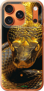 Силиконовый чехол Golden snake для Apple iPhone 17 PRO MAX - 6072u-4029 изображение 