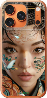 Силиконовый чехол Взгляд души самурая для Apple iPhone 17 PRO MAX - 6076u-4029 изображение 