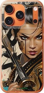 Силиконовый чехол Воительница ветров для Apple iPhone 17 PRO MAX - 6077u-4029 изображение 