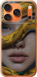 Силиконовый чехол Объятия змеи для Apple iPhone 17 PRO MAX - 6081u-4029 изображение 