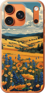 Силиконовый чехол Украинское поле для Apple iPhone 17 PRO MAX - 6082u-4029 изображение 