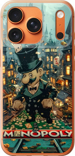 Силиконовый чехол Сказочный Monopoly для Apple iPhone 17 PRO MAX - 6086u-4029 изображение 