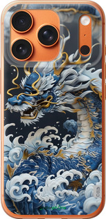 Силиконовый чехол Водяной дракон для Apple iPhone 17 PRO MAX - 6113u-4029 изображение 