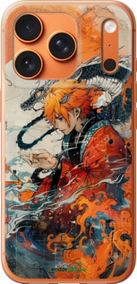 Силиконовый чехол Зеницу Агацума для Apple iPhone 17 PRO MAX - 6114u-4029 изображение 