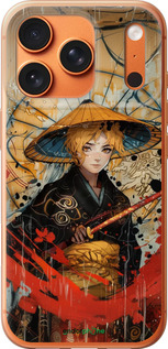 Силіконовий чехол Самурайська відвага для Apple iPhone 17 PRO MAX - 6115u-4029 изображение 